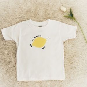 🎉🍋HP! “Squeeze Me” Lemon Summer Toddler T-Shirt